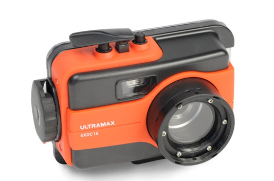 Ultramax Fotocamenra 16MP con Custodia 60mt e Flash Incorporato