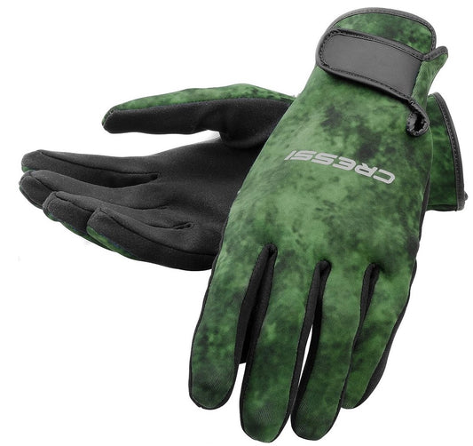 Green Hunter Gloves Guanti Neoprene 2mm con Palmo in Alcantara