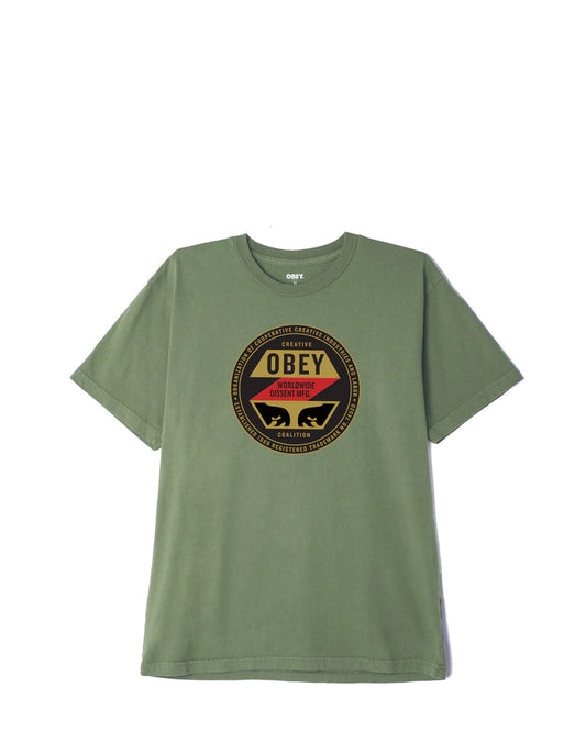 T-shirt Obey Creative Coalition Organic