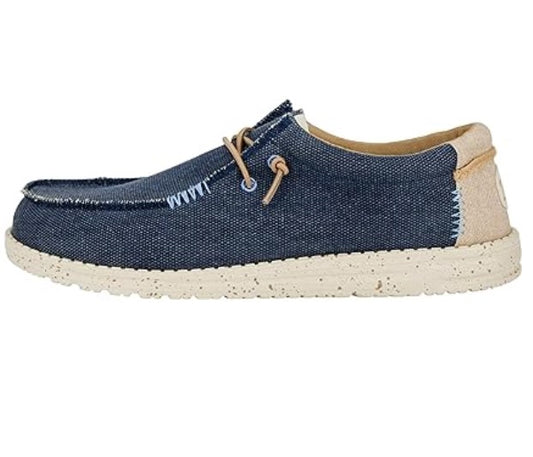 Wally Coastline Jute Scarpe Tela Ultraleggere Lacci Elastici