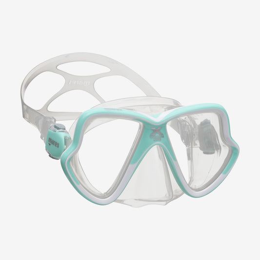 X-Vision Mid 2.0 Maschera Subacquea per Diving e Snorkeling a Lenti Inclinate