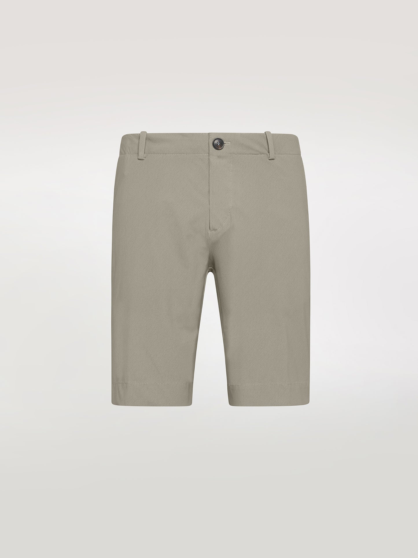 Techno Wash Bermuda Chino Stretch Tessuto Diagonale