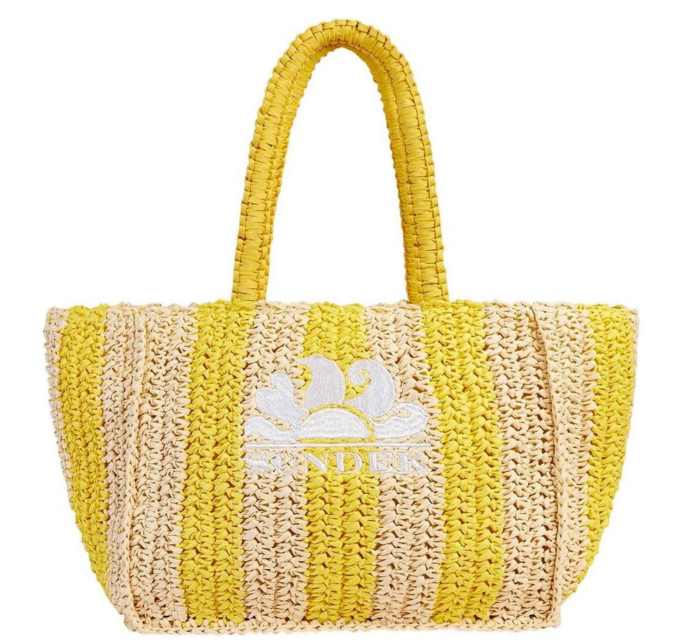 Vita Paper Straw Bag Borsa Spiaggia