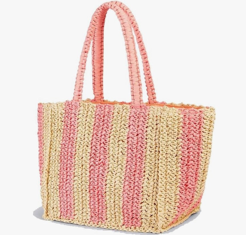 Vita Paper Straw Bag Borsa Spiaggia