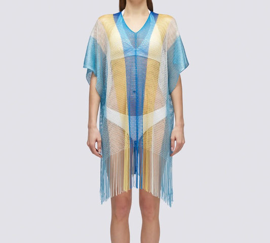 Short Kaftan Dress Copricostume Rete