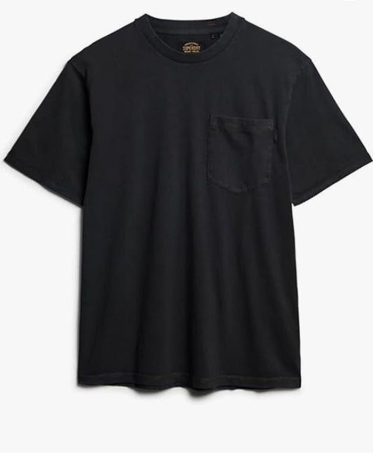 Contrast Stich Pocket T-shirt