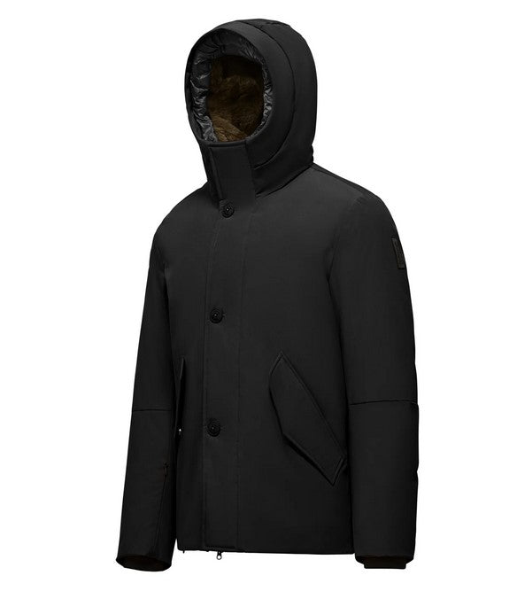 Parka Corto Interno Eco Pelliccia