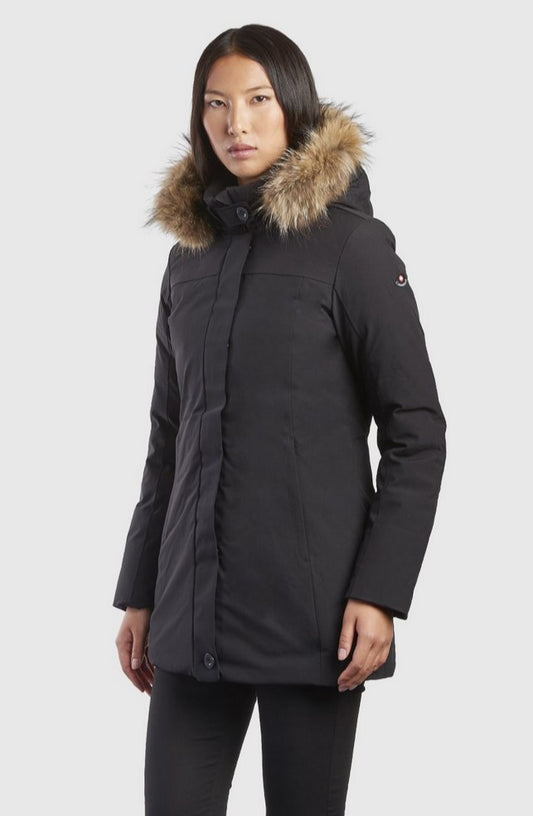 Parka Con Pelliccia Staccabile