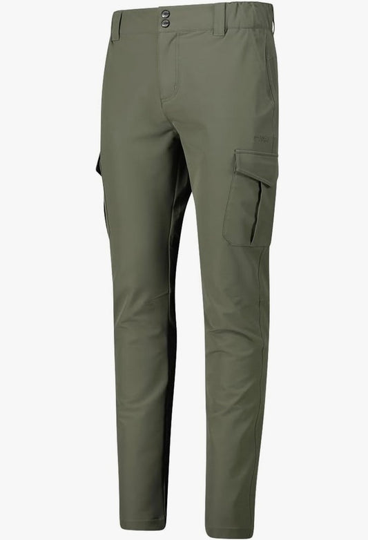 Pantalone Montagna Soft Shell Con Tasche Cargo