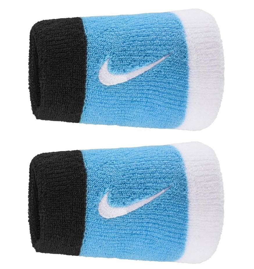 SWOOSH WRISTBANDS Polsini in Spugna Alti