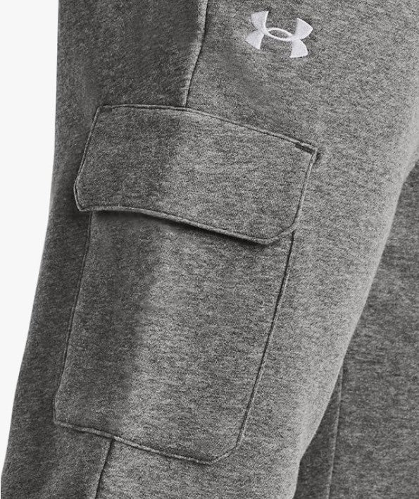 Rival Fleece Cargo Pantalone con Tasche e Polsino Felpatura Media