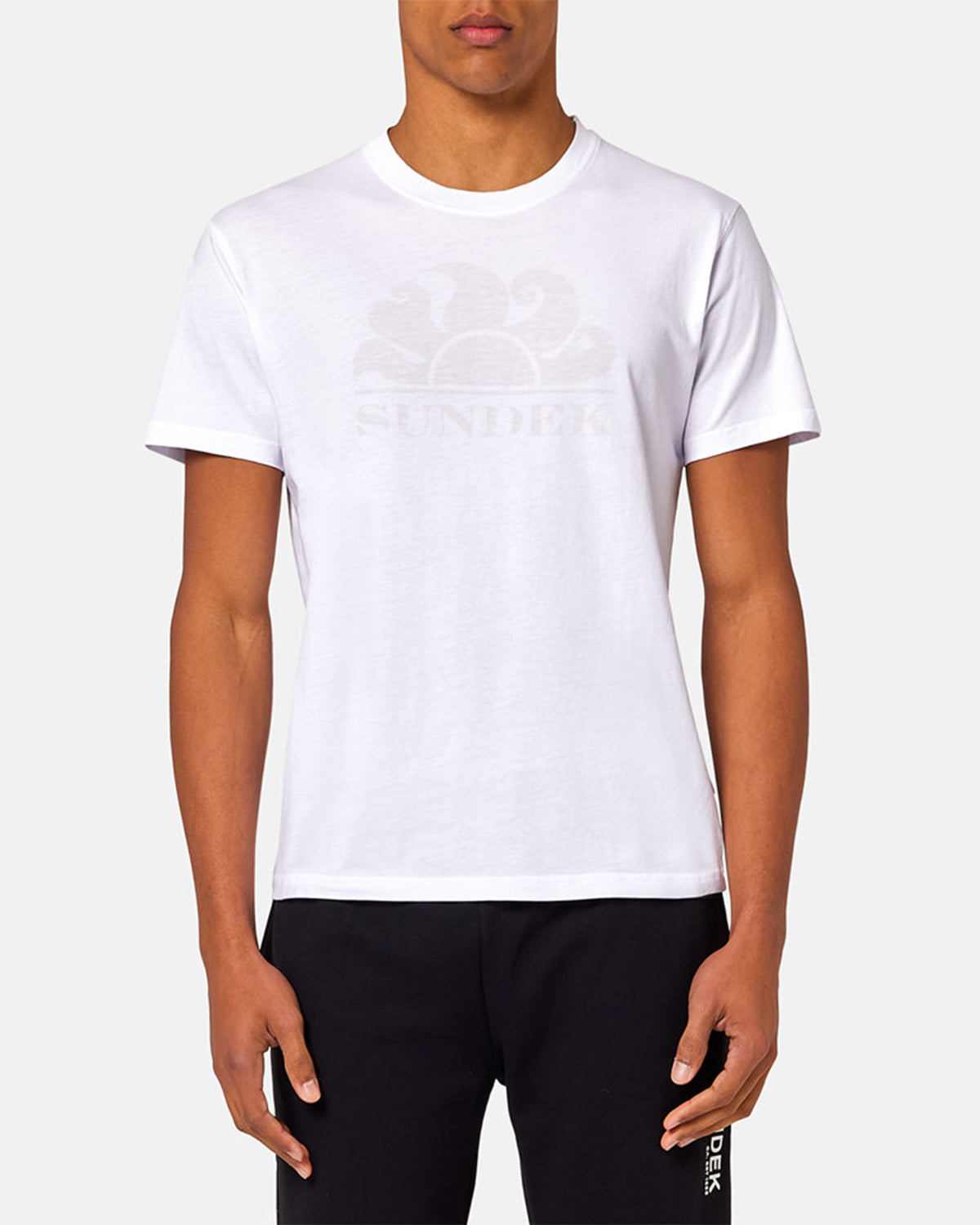 New Simeon Logo One Tone T-Shirt 100% Cotone