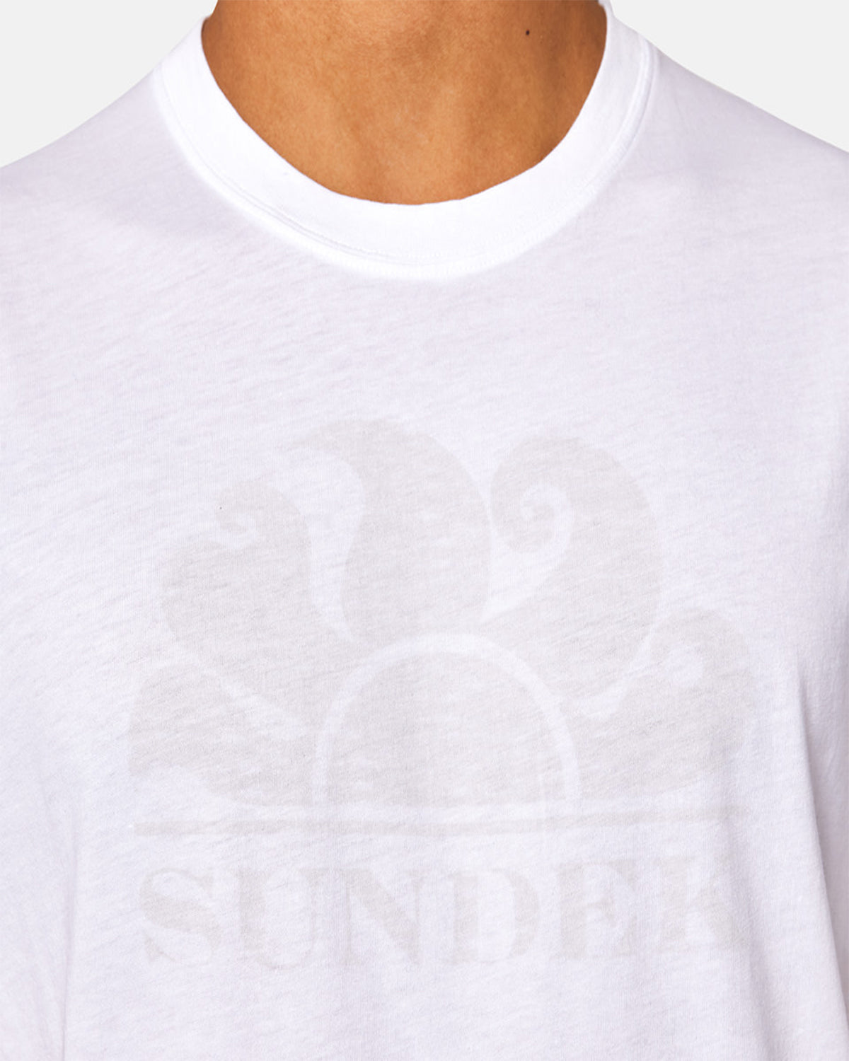 New Simeon Logo One Tone T-Shirt 100% Cotone