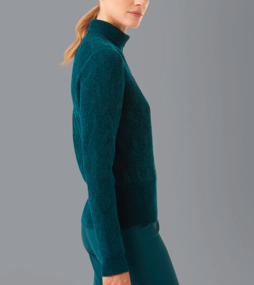 Knit Velvet Turtleneck Dolcevita