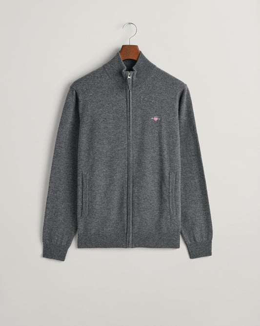 Maglione Full Zip Lambswool